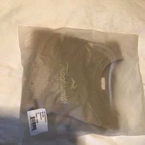 Tracksmith Fells Waffle Layer NWT Mens Small 100% Merino
